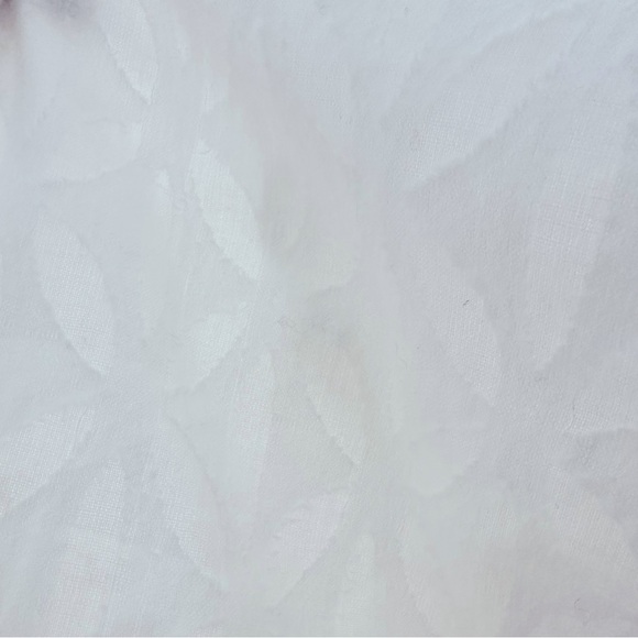 Cleobella White Cut-Out 100% Cotton Lined Midi Dress with Pockets Size M - Picture 5 of 5